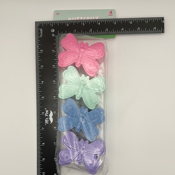 Butterfly Containers Set - Pink, Green, Blue, Purple - Picture 4 of 4